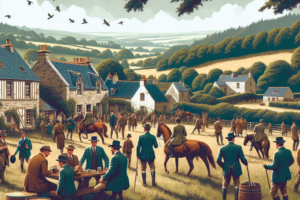 A Plonevez du Faou une celebration cynegetique qui marque les esprits