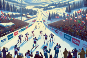 Anticipation monte pour le sprint de 10 km hommes a