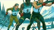 Biathlon a Canmore Jeanmonnot Fillon Maillet et Lombardot visent