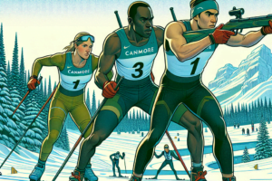 Biathlon a Canmore Jeanmonnot Fillon Maillet et Lombardot visent