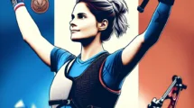 Emilie Lepetit de Lamballe Armor remporte la medaille de bronze au