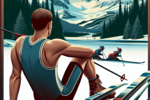 Emilien Jacquelin a Canmore un depart en vacances lesprit