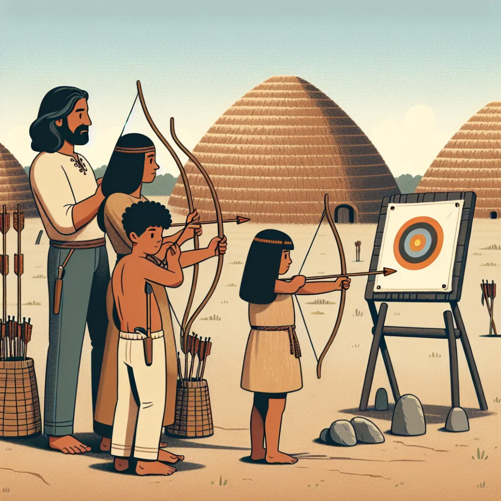 Initiation à l'archerie préhistorique : une aventure familiale au Musée des tumulus de Bougon 1 Initiation a larcherie prehistorique une aventure familiale au Musee