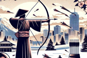 La tradition japonaise des 108 fleches perdure a Vancouver pour