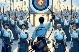 Le club de tir a larc japonais dOsaka University triomphe