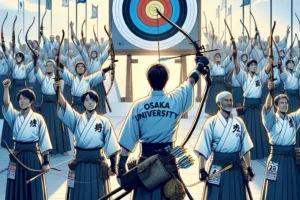Le club de tir a larc japonais dOsaka University triomphe
