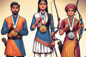 Les archers du Maharashtra decrochent 3 medailles dor Subbiksha de
