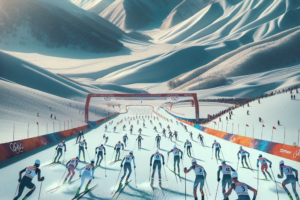 Les defis de la mass start en ski de fond pour