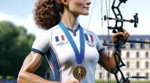 Marie Boussiere sacree championne de France de tir a larc