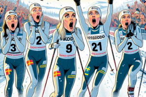 Reaction de Frida Karlsson et des Suedoises aux incidents du