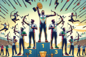 Les archers de lAutize triomphent 17 podiums et 10