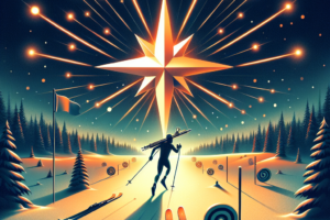 Une etoile du sport illumine le biathlon de Mansigne