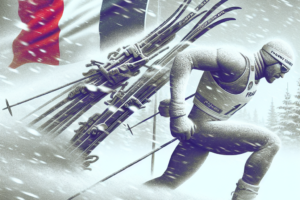 Victor Lovera et son hiver difficile en ski de fond