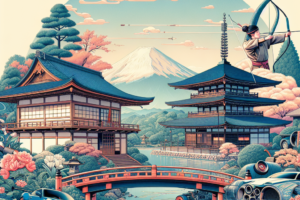 Villa Kujoyama entre tradition et modernite du Kyudo au
