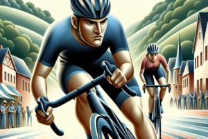 Defi cycliste Simon Desthieux et Celia Aymonnier parrains de
