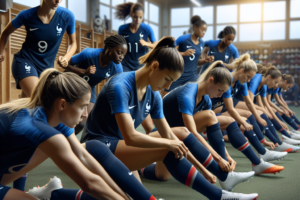 Les Bleues en preparation a Premanon decouvrez les photos