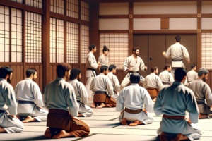 Stage de pratiques martiales japonaises a Tregunc immersion au