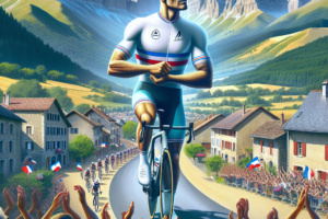 Cyclisme Tour de France Romain Bardet grand fan