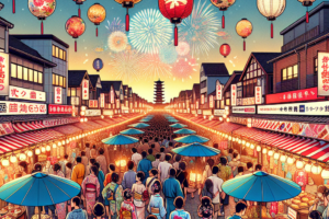 Des milliers de personnes assistent au festival japonais a Dusseldorf