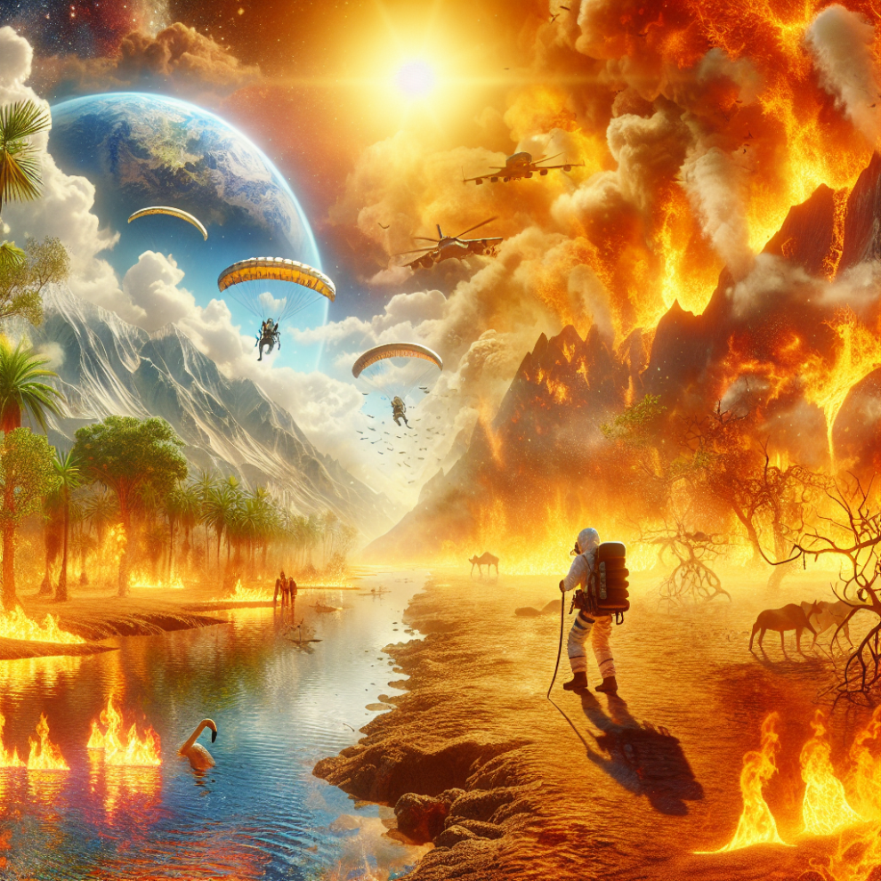 Aventure etonnante avec la chaleur une immersion dans les