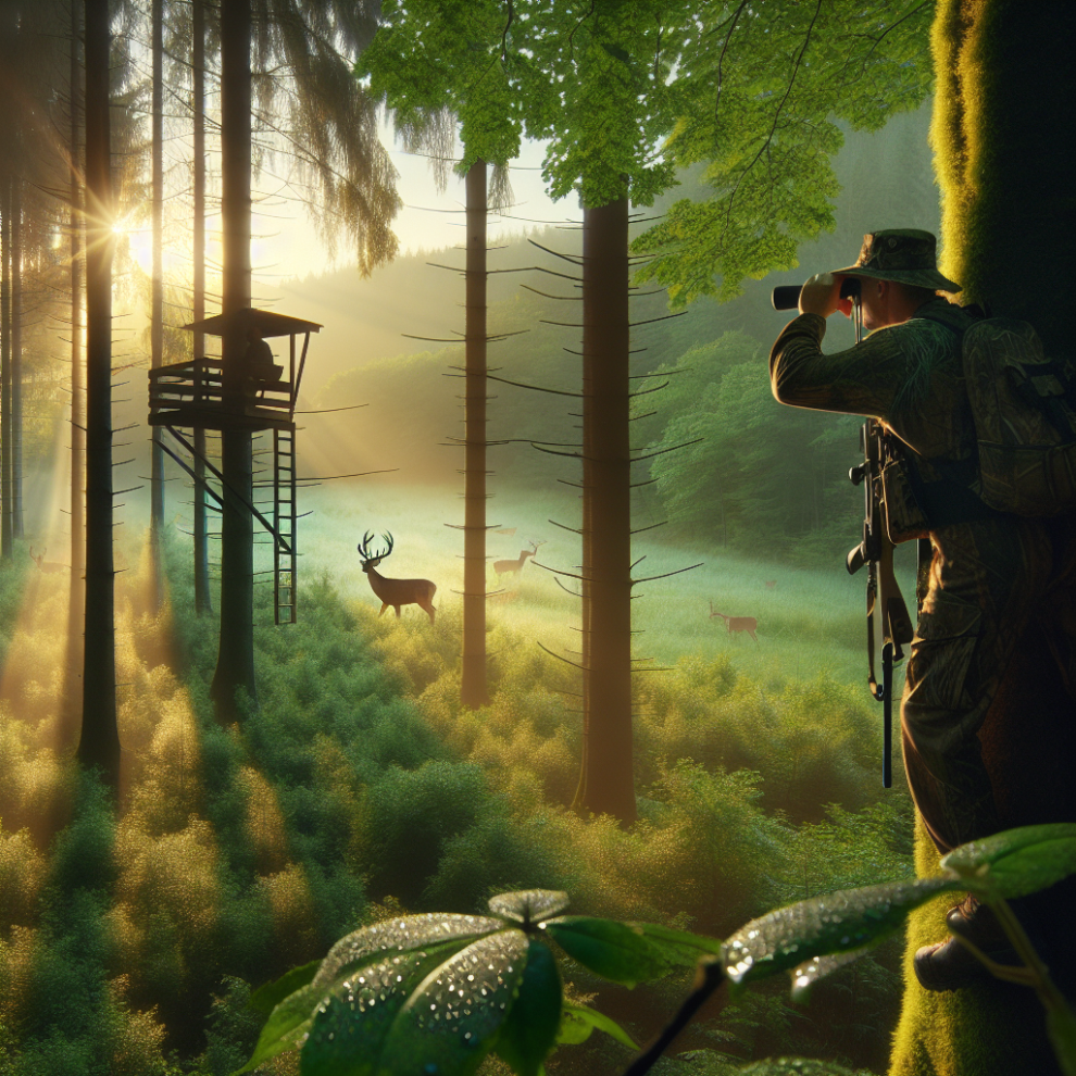 <h3>Chasse au cerf en début de saison : repérage et placement des miradors</h3> 1 Chasse au cerf en debut de saison reperage et