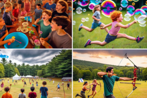 Les activites du week end Bubble Bulooza et un cours