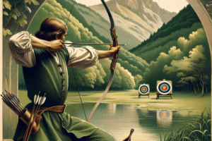 Les epreuves de chasse a larc cloturent lOpen de Gauchoux