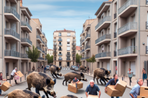 Montpellier des habitants prets a demenager a cause des