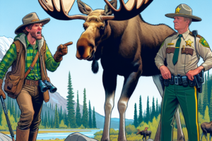 Regardez un chasseur delan de lUtah accuse un adjoint