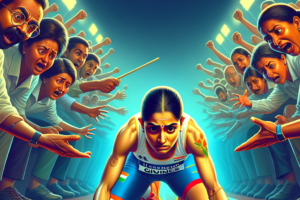 Sheetal Devi echoue a un point du record du monde