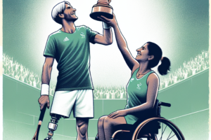 Guillaume Toucoullet et Aziza Benhami le double mixte qui conclut