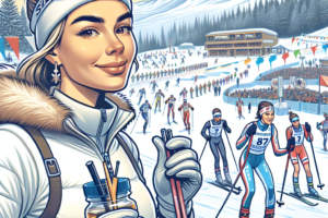 Justine Braisaz Bouchet a apprecie le Martin Fourcade Nordic Festival