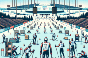 Biathlon la deuxieme edition du Skidskyttekampen au stade olympique