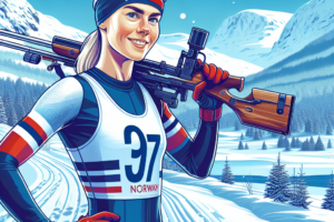 Biathlon soulagement pour Ingrid Landmark Tandrevold prete pour Sjusjoen