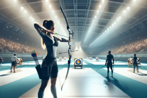 Les archers lancent la serie mondiale de tir a larc