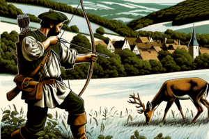 Pour ce Mayennais la chasse a larc une approche